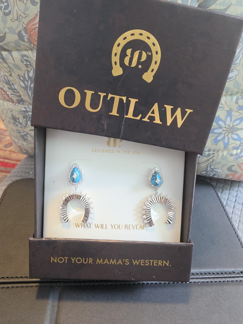BP Outlaw Ranch Royalty Earrings